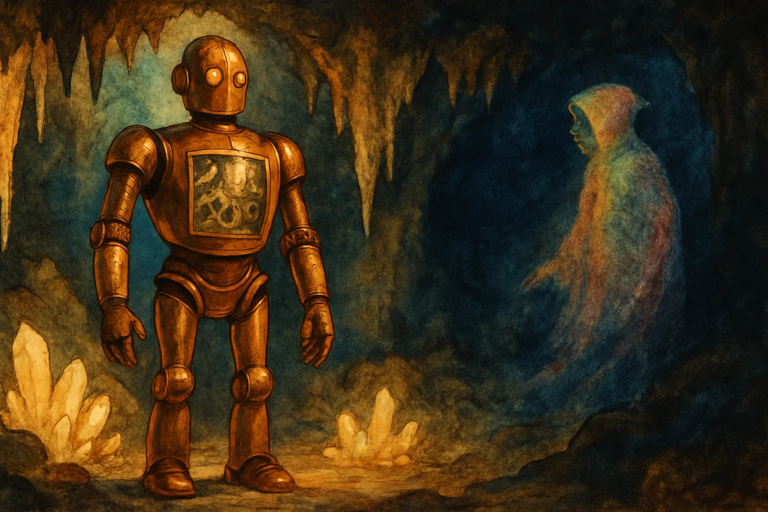 Tik Tok Of Oz storybook illustration